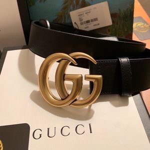 Gucci Supreme double G belt